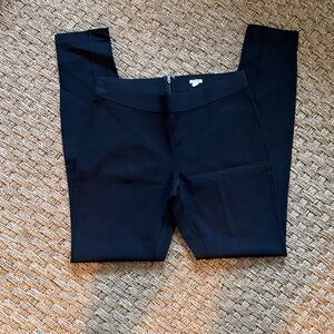 J Crew Classic Stretch Black Slim Fit Pants